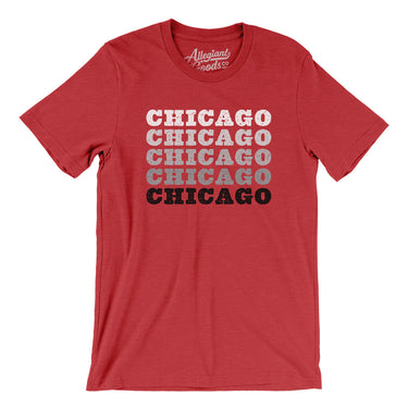 Chicago Repeat Men/Unisex T-Shirt-Allegiant Goods Co. Vintage Sports Apparel