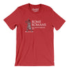 Rome Romans Men/Unisex T-Shirt-Heather Red-Allegiant Goods Co. Vintage Sports Apparel