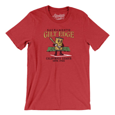 Sacramento Gilt Edge Men/Unisex T-Shirt-Allegiant Goods Co. Vintage Sports Apparel