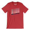 St Louis Vintage Repeat Men/Unisex T-Shirt-Heather Red-Allegiant Goods Co. Vintage Sports Apparel