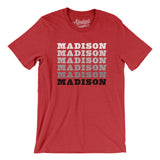 Madison Repeat Men/Unisex T-Shirt-Heather Red-Allegiant Goods Co. Vintage Sports Apparel