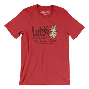 Lutz's Restaurant Denver in Heather Red Color