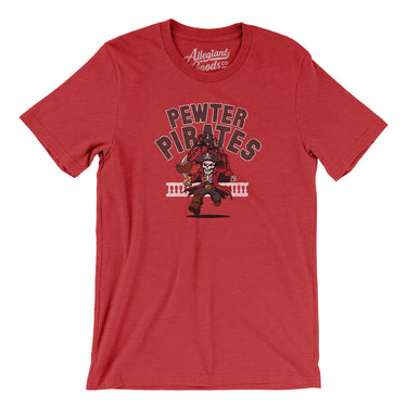 Pewter Pirates Men/Unisex T-Shirt-Allegiant Goods Co. Vintage Sports Apparel