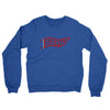 Buffalo Pennant Midweight French Terry Crewneck Sweatshirt-Heather Royal-Allegiant Goods Co. Vintage Sports Apparel