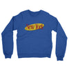 New York Seinfeld Midweight French Terry Crewneck Sweatshirt-Heather Royal-Allegiant Goods Co. Vintage Sports Apparel