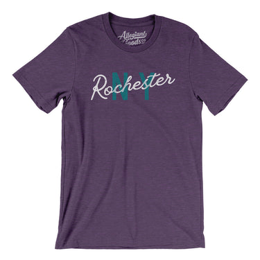Rochester Ny Overprinted Men/Unisex T-Shirt-Allegiant Goods Co. Vintage Sports Apparel