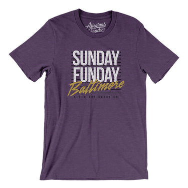 Sunday Funday Baltimore Men/Unisex T-Shirt-Allegiant Goods Co. Vintage Sports Apparel