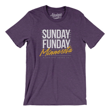Sunday Funday Minnesota Men/Unisex T-Shirt-Allegiant Goods Co. Vintage Sports Apparel