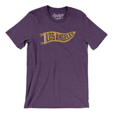 Los Angeles Pennant Men/Unisex T-Shirt-Allegiant Goods Co. Vintage Sports Apparel