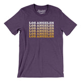 Los Angeles Repeat Men/Unisex T-Shirt-Allegiant Goods Co. Vintage Sports Apparel