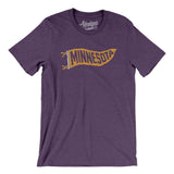 Minnesota Pennant Men/Unisex T-Shirt-Allegiant Goods Co. Vintage Sports Apparel