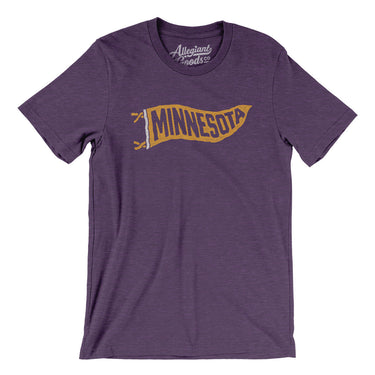 Minnesota Pennant Men/Unisex T-Shirt-Allegiant Goods Co. Vintage Sports Apparel