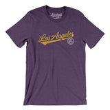Los Angeles Vintage Script Men/Unisex T-Shirt-Allegiant Goods Co. Vintage Sports Apparel