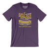 Salt Palace Arena Men/Unisex T-Shirt-Heather Team Purple-Allegiant Goods Co. Vintage Sports Apparel