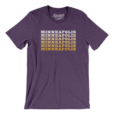 Minneapolis Repeat Men/Unisex T-Shirt-Allegiant Goods Co. Vintage Sports Apparel