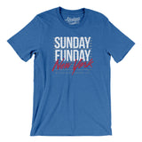 Sunday Funday New York Men/Unisex T-Shirt-Allegiant Goods Co. Vintage Sports Apparel