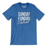 Sunday Funday Detroit Men/Unisex T-Shirt-Allegiant Goods Co. Vintage Sports Apparel