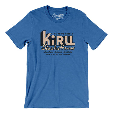 Kiru Steak House Los Angeles in Heather True Royal Color