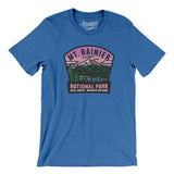 Mt. Rainier National Park Badge Men/Unisex T-Shirt-Allegiant Goods Co. Vintage Sports Apparel