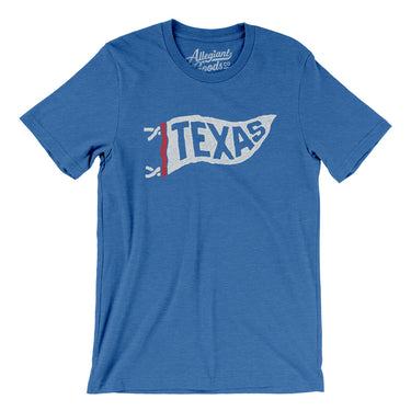 Texas Pennant Men/Unisex T-Shirt-Allegiant Goods Co. Vintage Sports Apparel