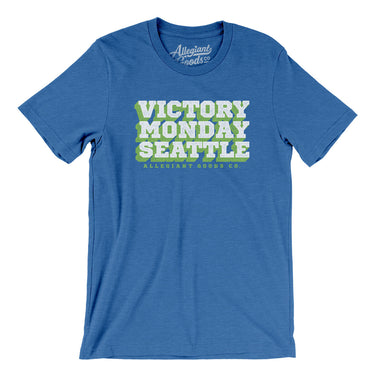 Victory Monday Seattle Men/Unisex T-Shirt-Allegiant Goods Co. Vintage Sports Apparel