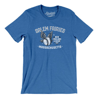 Salem Fairies Men/Unisex T-Shirt-Heather True Royal-Allegiant Goods Co. Vintage Sports Apparel