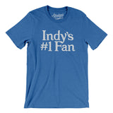 Indy's Number 1 Fan Men/Unisex T-Shirt-Allegiant Goods Co. Vintage Sports Apparel