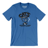 Cat's Records and Tapes in Heather True Royal Color