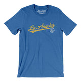 Los Angeles Vintage Script Men/Unisex T-Shirt-Allegiant Goods Co. Vintage Sports Apparel