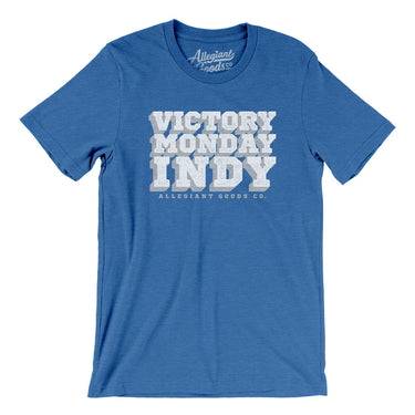Victory Monday Indy Men/Unisex T-Shirt-Allegiant Goods Co. Vintage Sports Apparel
