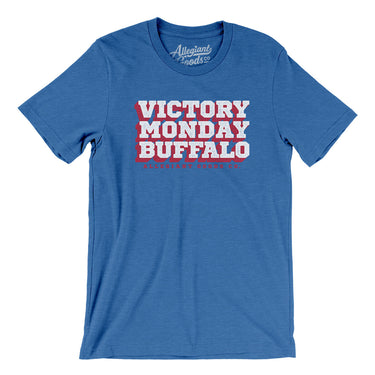 Victory Monday Buffalo Men/Unisex T-Shirt-Allegiant Goods Co. Vintage Sports Apparel
