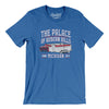 The Palace Of Auburn Hills Men/Unisex T-Shirt-Heather True Royal-Allegiant Goods Co. Vintage Sports Apparel