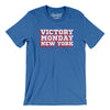 Victory Monday New York Men/Unisex T-Shirt-Heather True Royal-Allegiant Goods Co. Vintage Sports Apparel