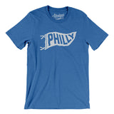 Philly Pennant Men/Unisex T-Shirt-Allegiant Goods Co. Vintage Sports Apparel