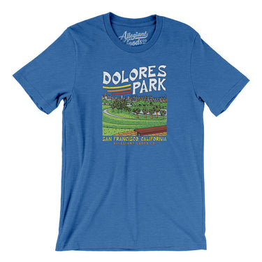 Dolores Park Men/Unisex T-Shirt-Allegiant Goods Co. Vintage Sports Apparel