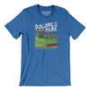Dolores Park Men/Unisex T-Shirt-Heather True Royal-Allegiant Goods Co. Vintage Sports Apparel