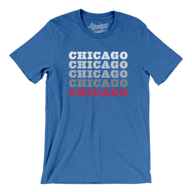 Chicago Repeat Men/Unisex T-Shirt-Allegiant Goods Co. Vintage Sports Apparel