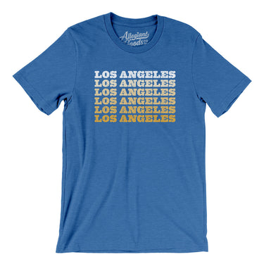 Los Angeles Repeat Men/Unisex T-Shirt-Allegiant Goods Co. Vintage Sports Apparel