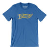 Los Angeles Pennant Men/Unisex T-Shirt-Heather True Royal-Allegiant Goods Co. Vintage Sports Apparel