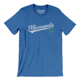 Minneapolis Vintage Script Men/Unisex T-Shirt-Allegiant Goods Co. Vintage Sports Apparel