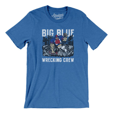 Big Blue Wrecking Crew Men/Unisex T-Shirt-Allegiant Goods Co. Vintage Sports Apparel