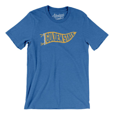 Golden State Pennant Men/Unisex T-Shirt-Allegiant Goods Co. Vintage Sports Apparel