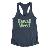 Hawaii Weed Women's Racerback Tank-Allegiant Goods Co. Vintage Sports Apparel