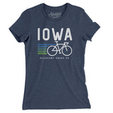 Iowa Cycling Women's T-Shirt-Allegiant Goods Co. Vintage Sports Apparel