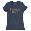 Phoenix Beer Women's T-Shirt-Indigo-Allegiant Goods Co. Vintage Sports Apparel