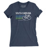 South Carolina Cycling Women's T-Shirt-Indigo-Allegiant Goods Co. Vintage Sports Apparel