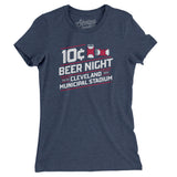 10 Cent Beer Night Women's T-Shirt-Allegiant Goods Co. Vintage Sports Apparel