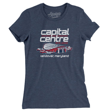 Capital Centre Women's T-Shirt-Allegiant Goods Co. Vintage Sports Apparel