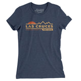 Las Cruces Mountain Sunset Women's T-Shirt-Indigo-Allegiant Goods Co. Vintage Sports Apparel