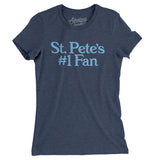 St Pete's Number 1 Fan Women's T-Shirt-Allegiant Goods Co. Vintage Sports Apparel